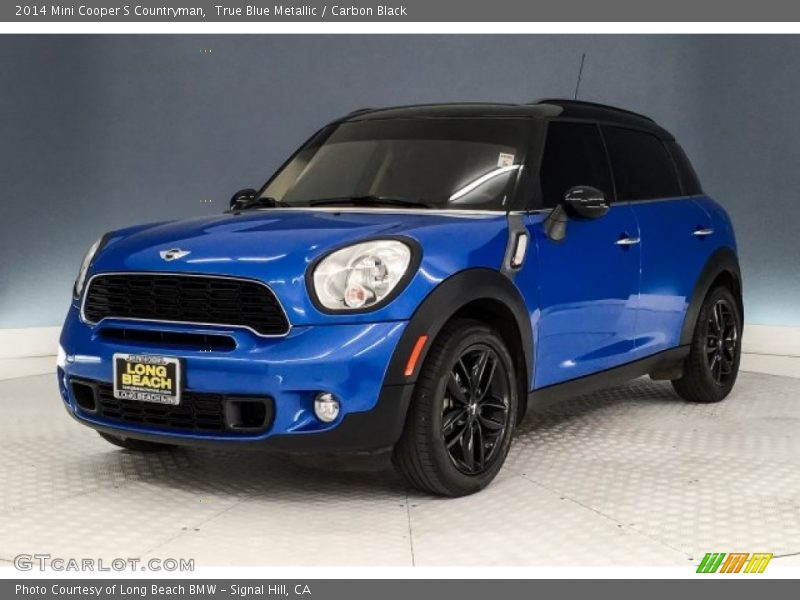 True Blue Metallic / Carbon Black 2014 Mini Cooper S Countryman