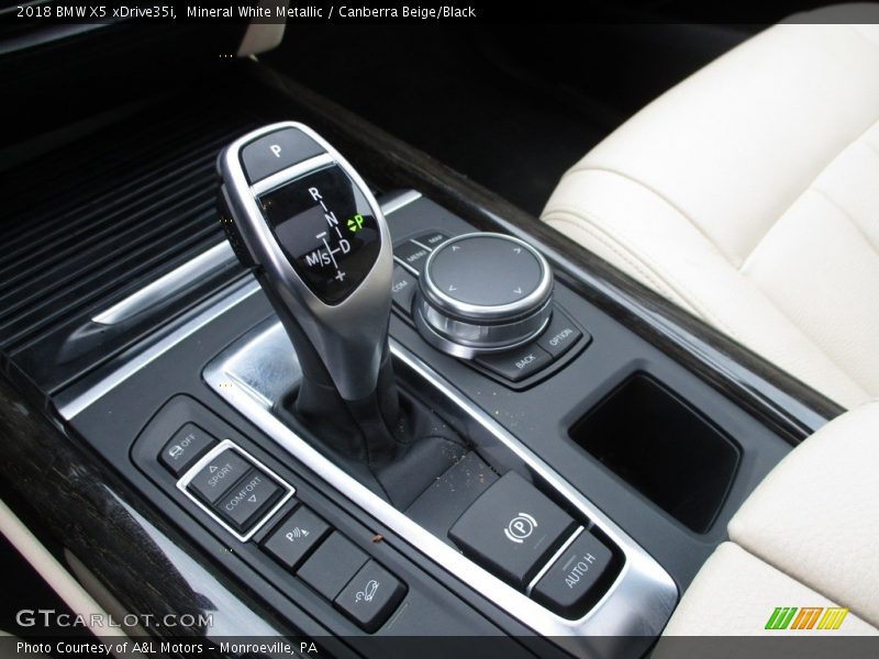 Mineral White Metallic / Canberra Beige/Black 2018 BMW X5 xDrive35i
