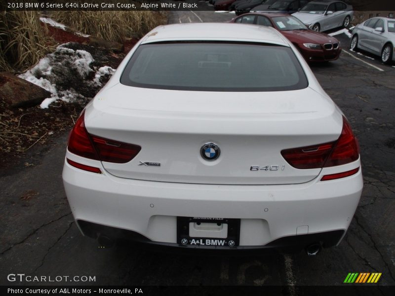 Alpine White / Black 2018 BMW 6 Series 640i xDrive Gran Coupe