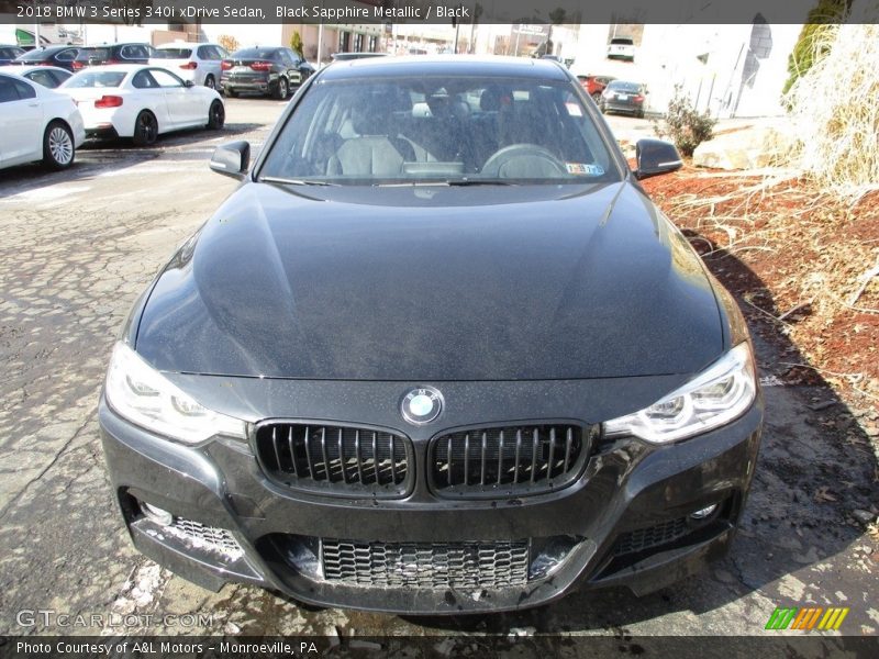 Black Sapphire Metallic / Black 2018 BMW 3 Series 340i xDrive Sedan