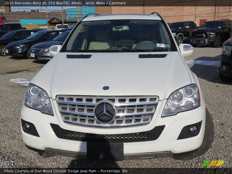 Arctic White / Cashmere 2010 Mercedes-Benz ML 350 BlueTEC 4Matic