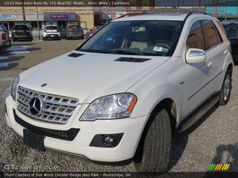 Arctic White / Cashmere 2010 Mercedes-Benz ML 350 BlueTEC 4Matic