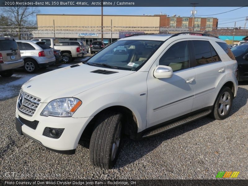 Arctic White / Cashmere 2010 Mercedes-Benz ML 350 BlueTEC 4Matic