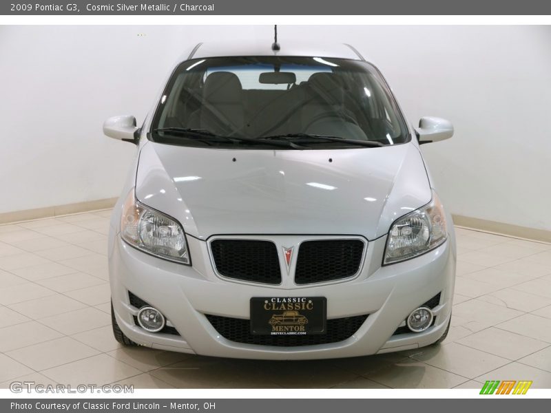 Cosmic Silver Metallic / Charcoal 2009 Pontiac G3