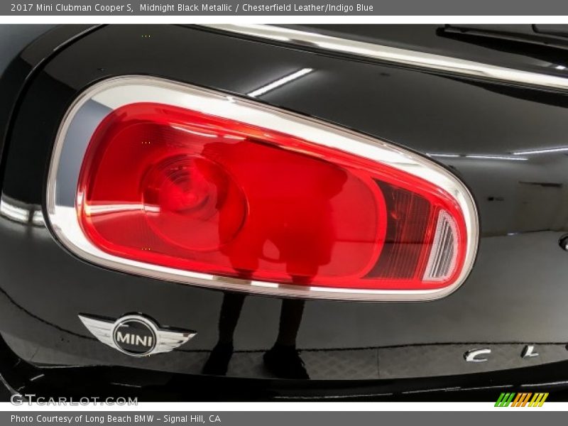Midnight Black Metallic / Chesterfield Leather/Indigo Blue 2017 Mini Clubman Cooper S