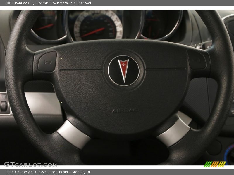 Cosmic Silver Metallic / Charcoal 2009 Pontiac G3