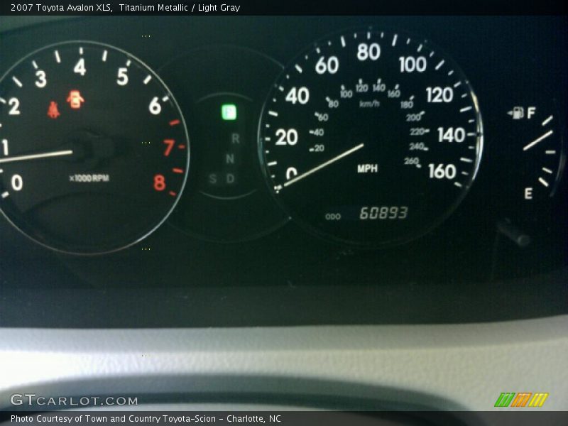 Titanium Metallic / Light Gray 2007 Toyota Avalon XLS