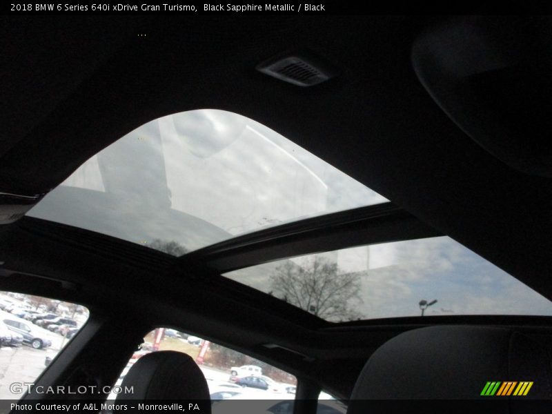 Black Sapphire Metallic / Black 2018 BMW 6 Series 640i xDrive Gran Turismo
