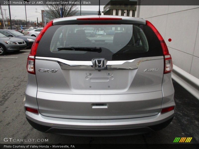 Alabaster Silver Metallic / Black 2015 Honda CR-V LX AWD