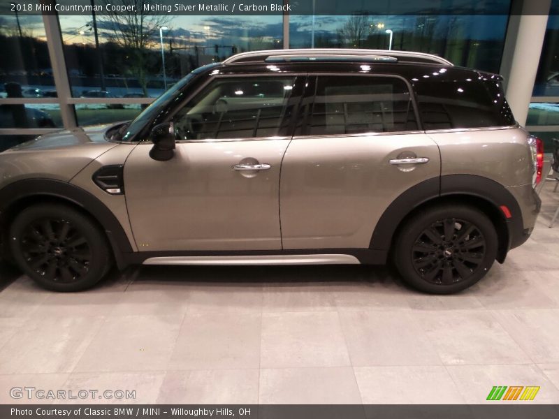 Melting Silver Metallic / Carbon Black 2018 Mini Countryman Cooper
