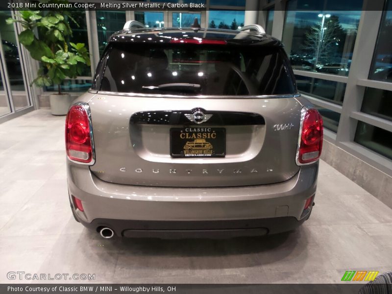 Melting Silver Metallic / Carbon Black 2018 Mini Countryman Cooper