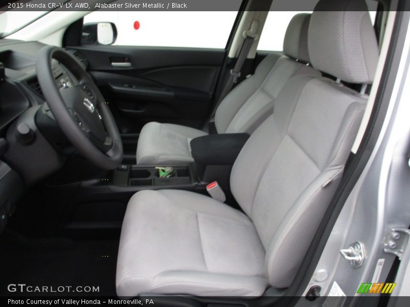 Alabaster Silver Metallic / Black 2015 Honda CR-V LX AWD