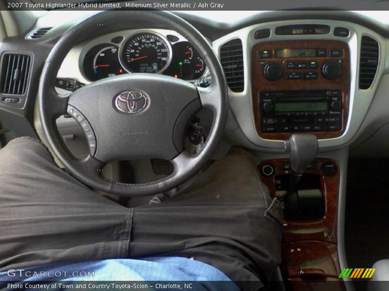 Millenium Silver Metallic / Ash Gray 2007 Toyota Highlander Hybrid Limited
