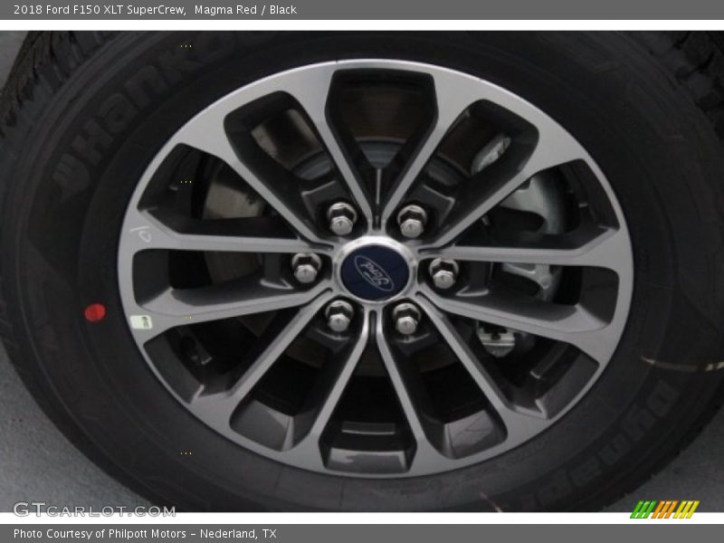 Magma Red / Black 2018 Ford F150 XLT SuperCrew