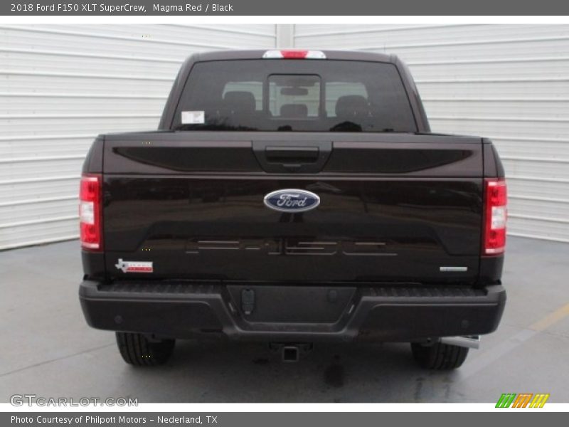 Magma Red / Black 2018 Ford F150 XLT SuperCrew