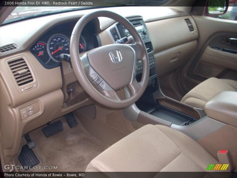 Redrock Pearl / Saddle 2006 Honda Pilot EX 4WD
