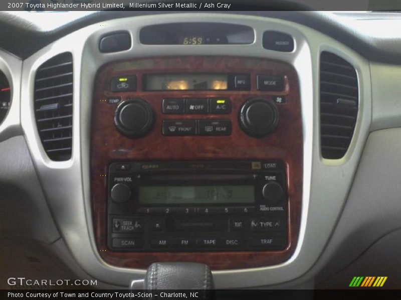 Millenium Silver Metallic / Ash Gray 2007 Toyota Highlander Hybrid Limited