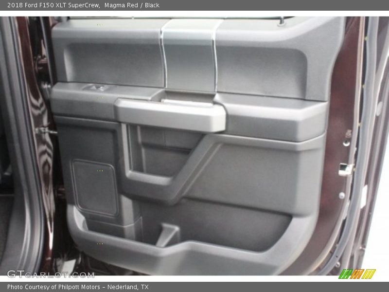 Magma Red / Black 2018 Ford F150 XLT SuperCrew