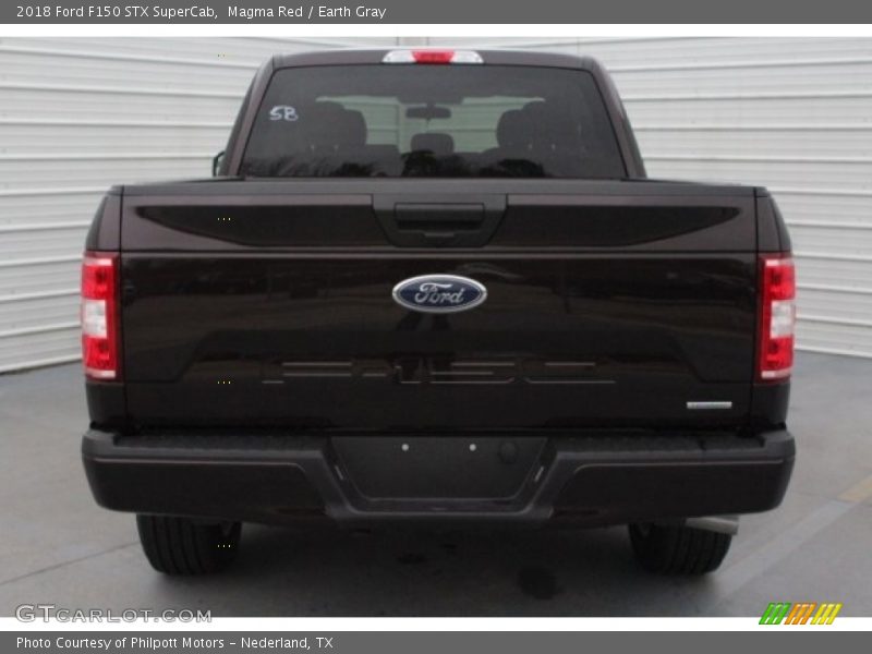 Magma Red / Earth Gray 2018 Ford F150 STX SuperCab