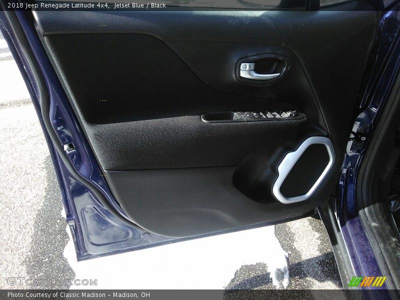Jetset Blue / Black 2018 Jeep Renegade Latitude 4x4