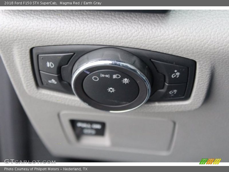 Magma Red / Earth Gray 2018 Ford F150 STX SuperCab