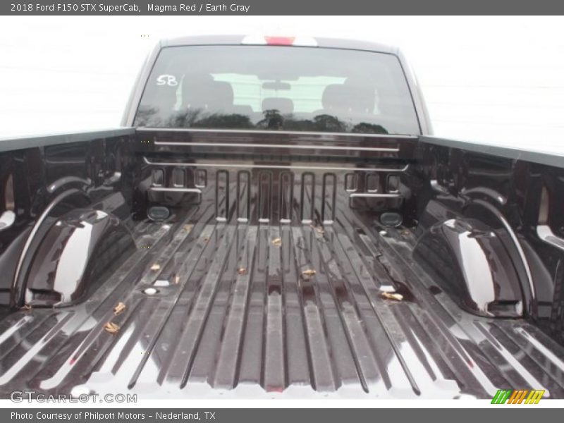 Magma Red / Earth Gray 2018 Ford F150 STX SuperCab
