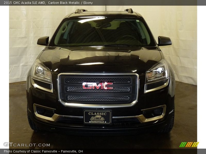 Carbon Black Metallic / Ebony 2015 GMC Acadia SLE AWD