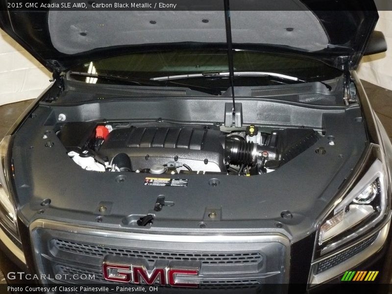 Carbon Black Metallic / Ebony 2015 GMC Acadia SLE AWD
