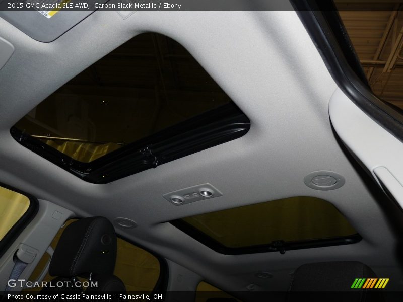 Carbon Black Metallic / Ebony 2015 GMC Acadia SLE AWD