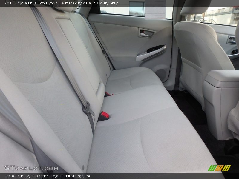 Winter Gray Metallic / Misty Gray 2015 Toyota Prius Two Hybrid
