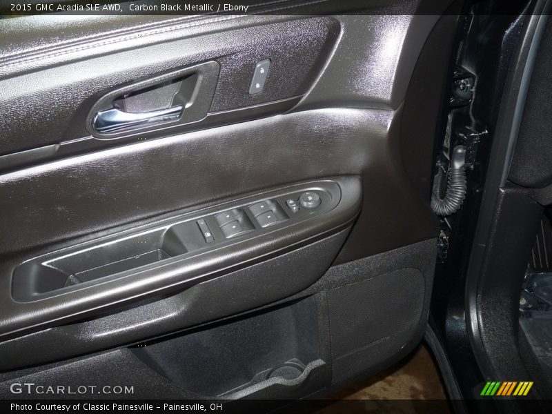Carbon Black Metallic / Ebony 2015 GMC Acadia SLE AWD