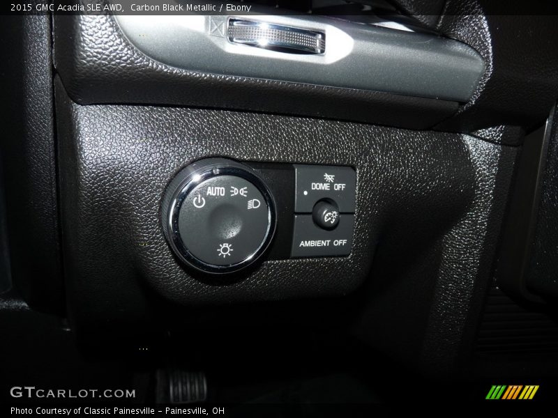 Carbon Black Metallic / Ebony 2015 GMC Acadia SLE AWD