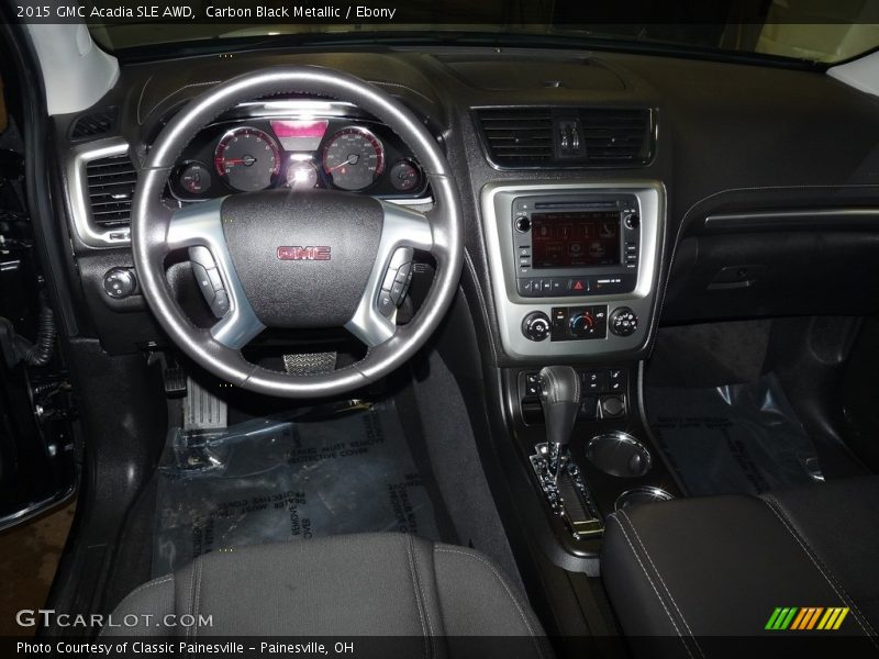 Carbon Black Metallic / Ebony 2015 GMC Acadia SLE AWD