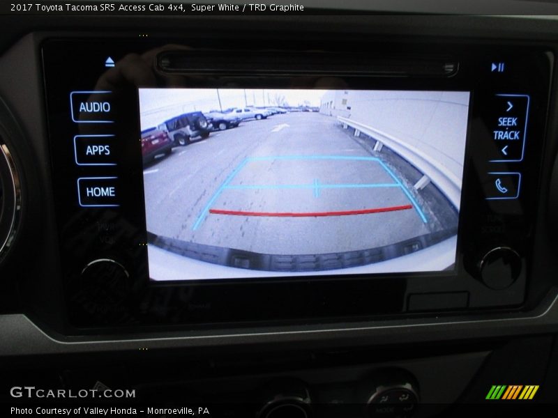 Super White / TRD Graphite 2017 Toyota Tacoma SR5 Access Cab 4x4