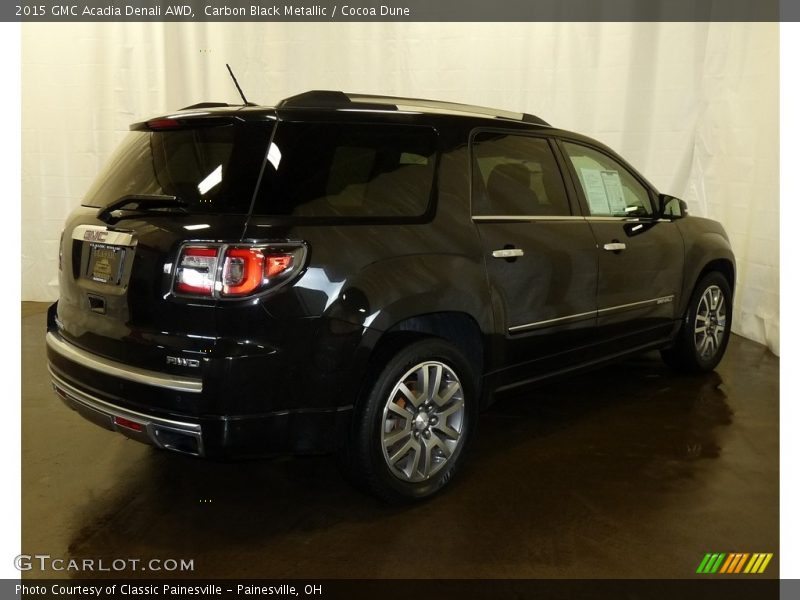 Carbon Black Metallic / Cocoa Dune 2015 GMC Acadia Denali AWD
