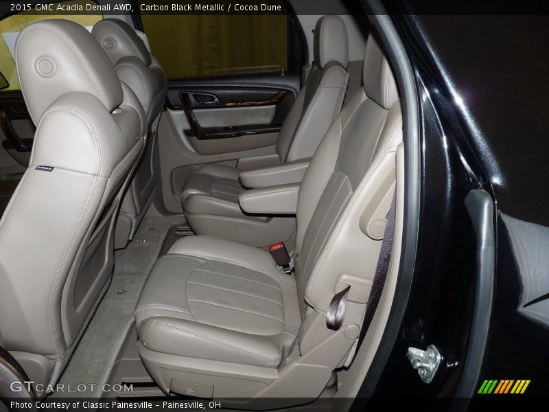 Carbon Black Metallic / Cocoa Dune 2015 GMC Acadia Denali AWD