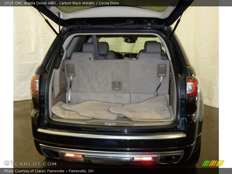 Carbon Black Metallic / Cocoa Dune 2015 GMC Acadia Denali AWD