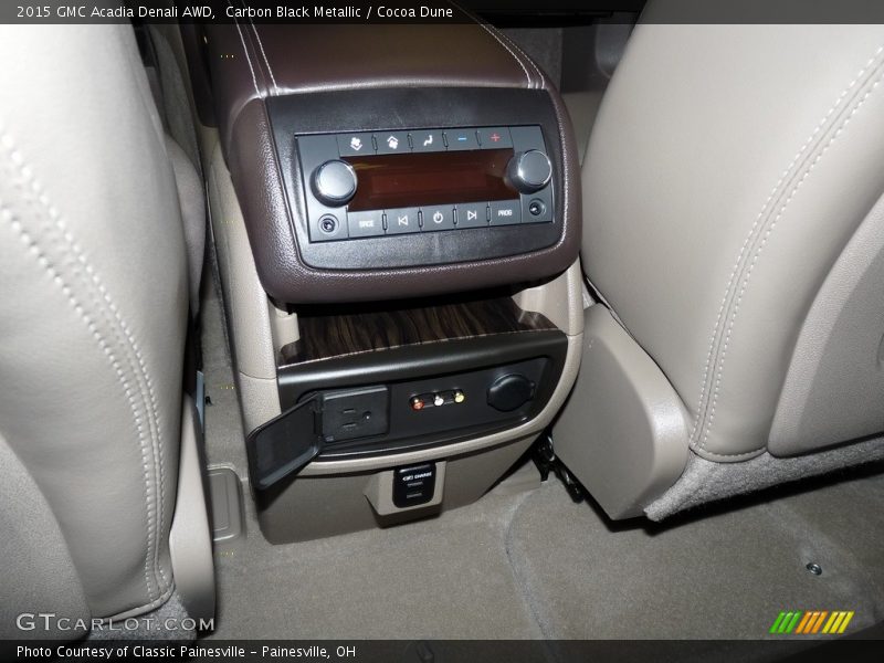 Carbon Black Metallic / Cocoa Dune 2015 GMC Acadia Denali AWD