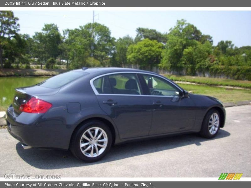 Blue Slate Metallic / Graphite 2009 Infiniti G 37 Sedan