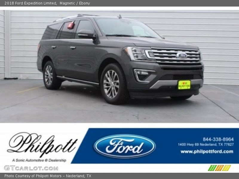 Magnetic / Ebony 2018 Ford Expedition Limited