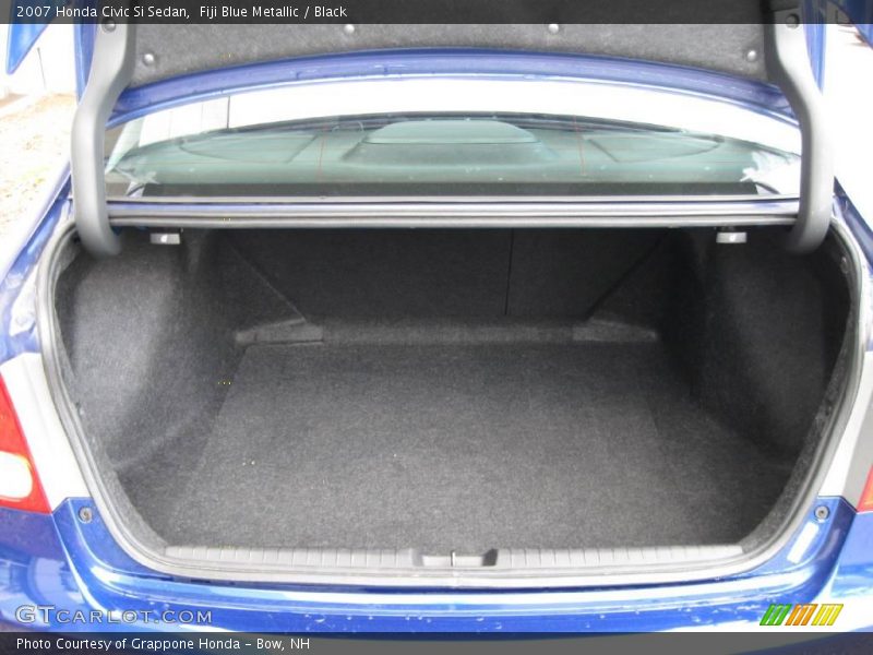 Fiji Blue Metallic / Black 2007 Honda Civic Si Sedan