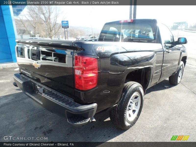 Black / Dark Ash/Jet Black 2018 Chevrolet Silverado 1500 WT Regular Cab 4x4