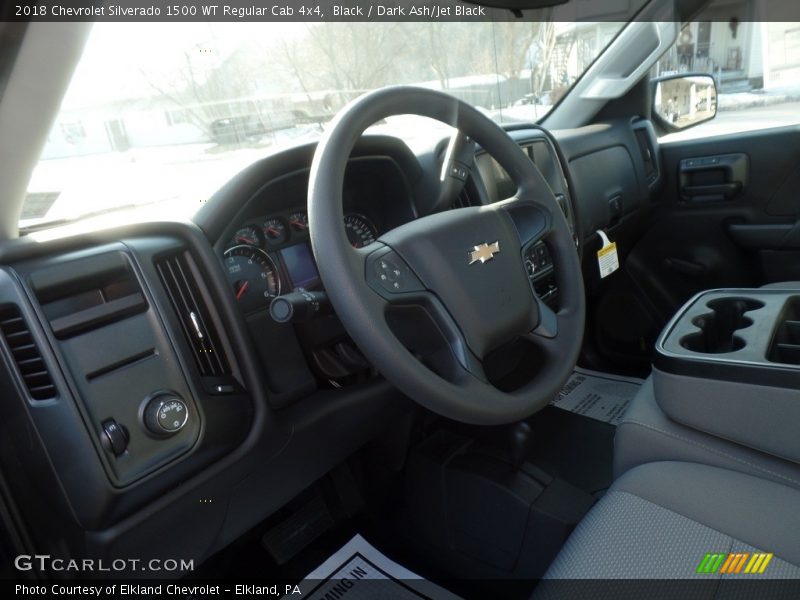 Black / Dark Ash/Jet Black 2018 Chevrolet Silverado 1500 WT Regular Cab 4x4