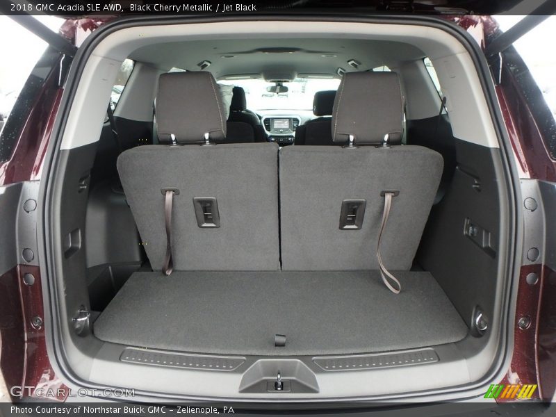 Black Cherry Metallic / Jet Black 2018 GMC Acadia SLE AWD