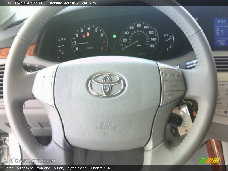Titanium Metallic / Light Gray 2007 Toyota Avalon XLS