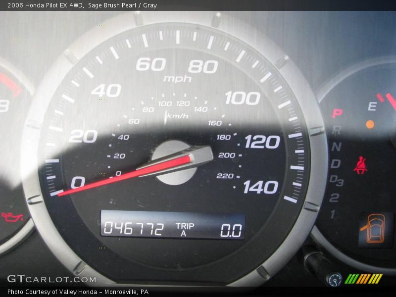 Sage Brush Pearl / Gray 2006 Honda Pilot EX 4WD