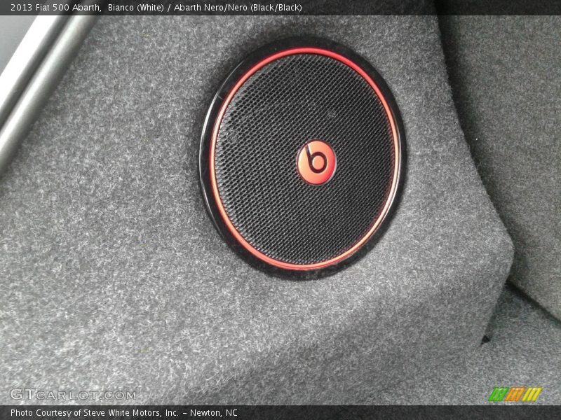 Bianco (White) / Abarth Nero/Nero (Black/Black) 2013 Fiat 500 Abarth