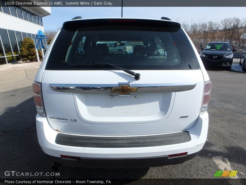 Summit White / Dark Gray 2008 Chevrolet Equinox LS AWD