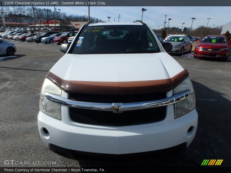 Summit White / Dark Gray 2008 Chevrolet Equinox LS AWD