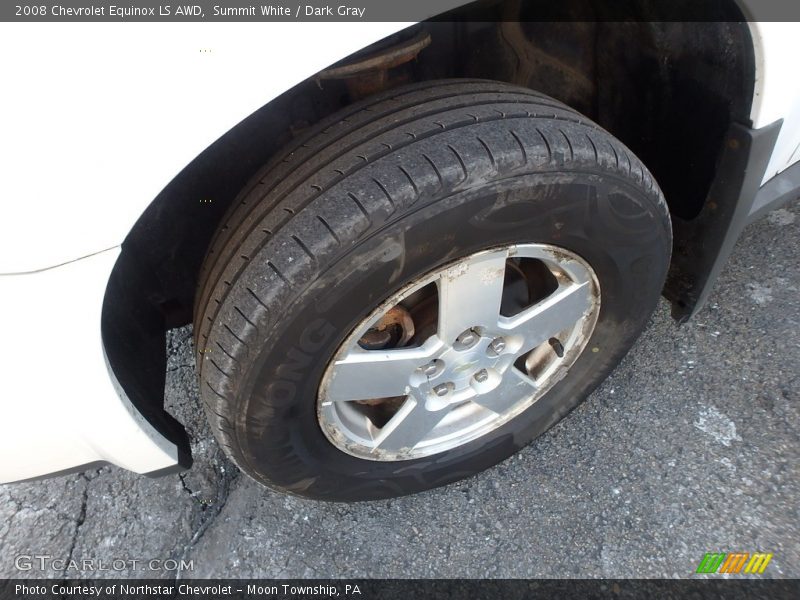 Summit White / Dark Gray 2008 Chevrolet Equinox LS AWD